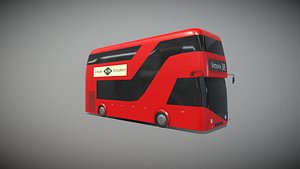 Double-Decker Bus model