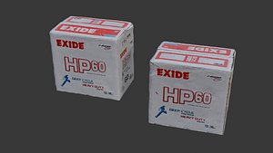 Battery Box Scan 3D model