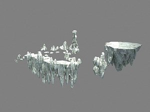3D mountain rock