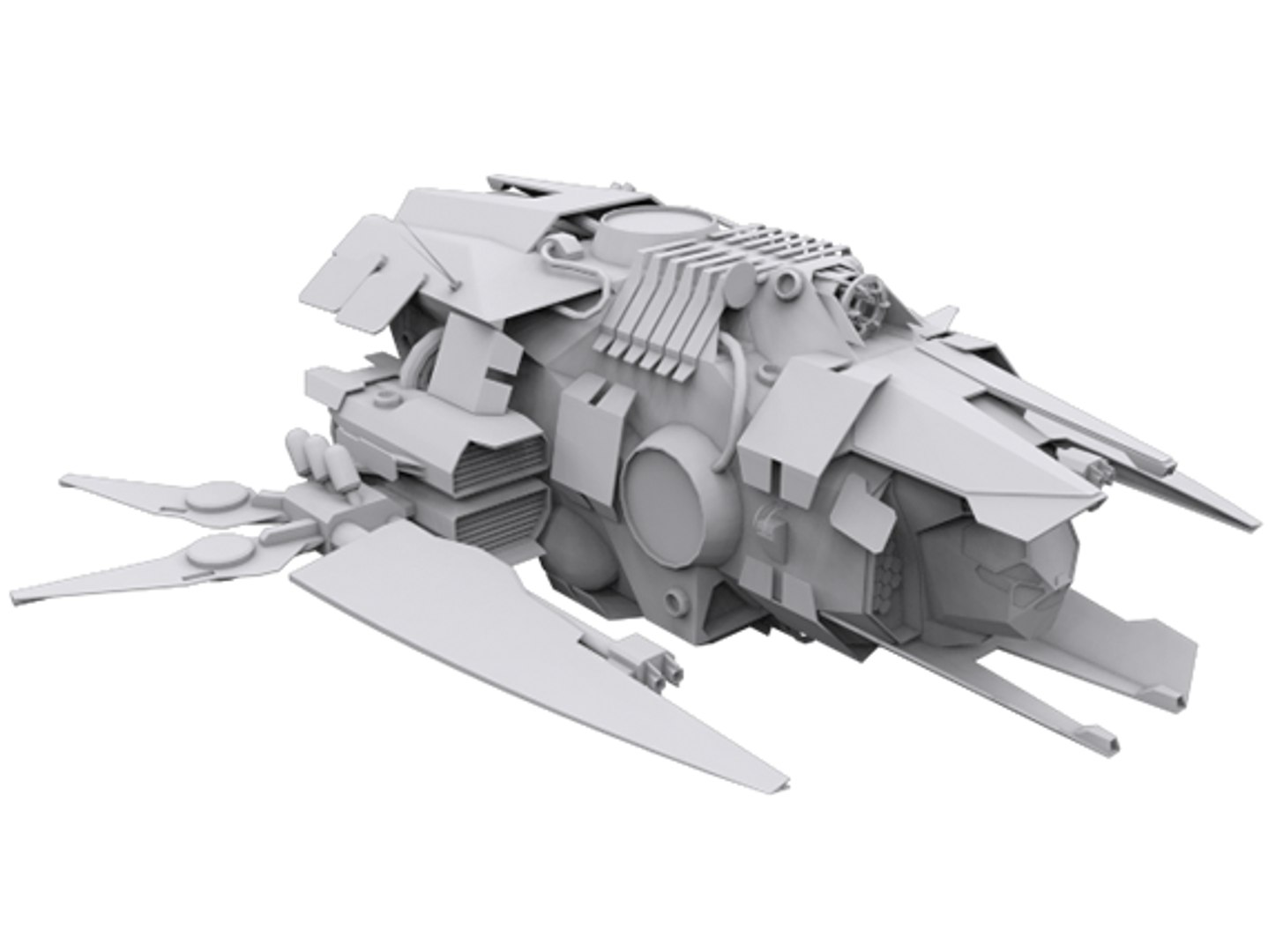 Ships Modular 3d Obj