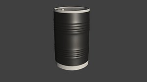 3D oil barrel model