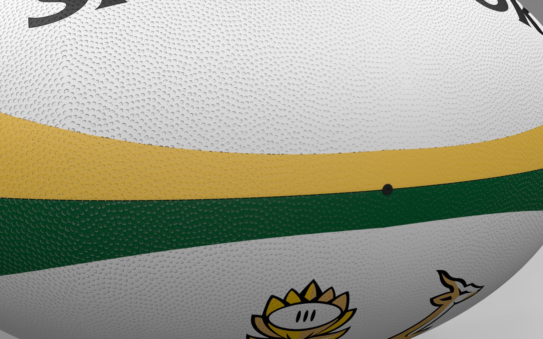 3D Rugby Ball Springbok L1492 Model - TurboSquid 1786682