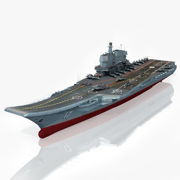 CV-17 산동 중국 항공 모함 3D 모델 - TurboSquid 1414332