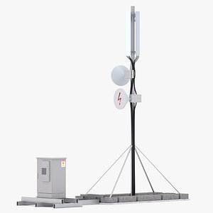 network antenna 3D model