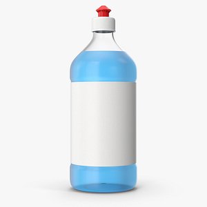 3D Dishwashing Liquid Bottle