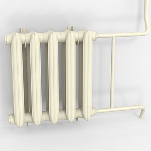 radiator iron 3D model