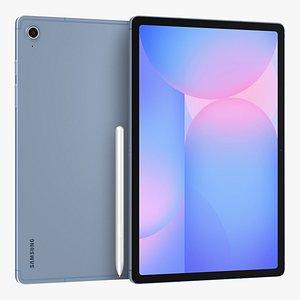 3D Samsung Galaxy Tab S10 FE Blue