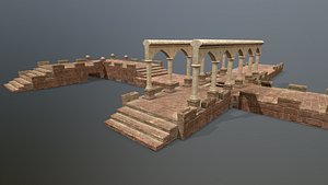 3D model Altar Set