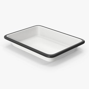 Metal Soap Dish 2 3D model