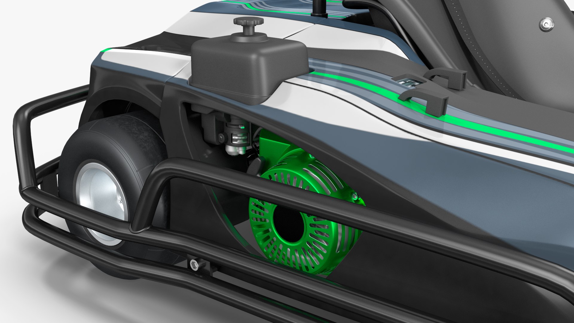 3D Petrol Powered Kart With Roll Bar Model - TurboSquid 1886758