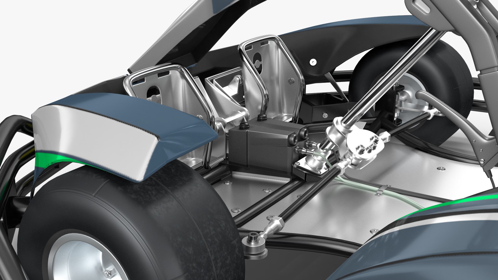 3D Petrol Powered Kart With Roll Bar Model - TurboSquid 1886758