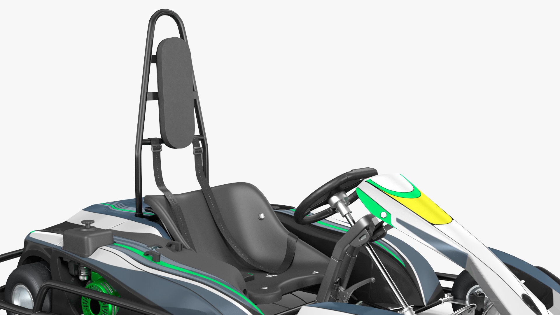 3D Petrol Powered Kart With Roll Bar Model - TurboSquid 1886758