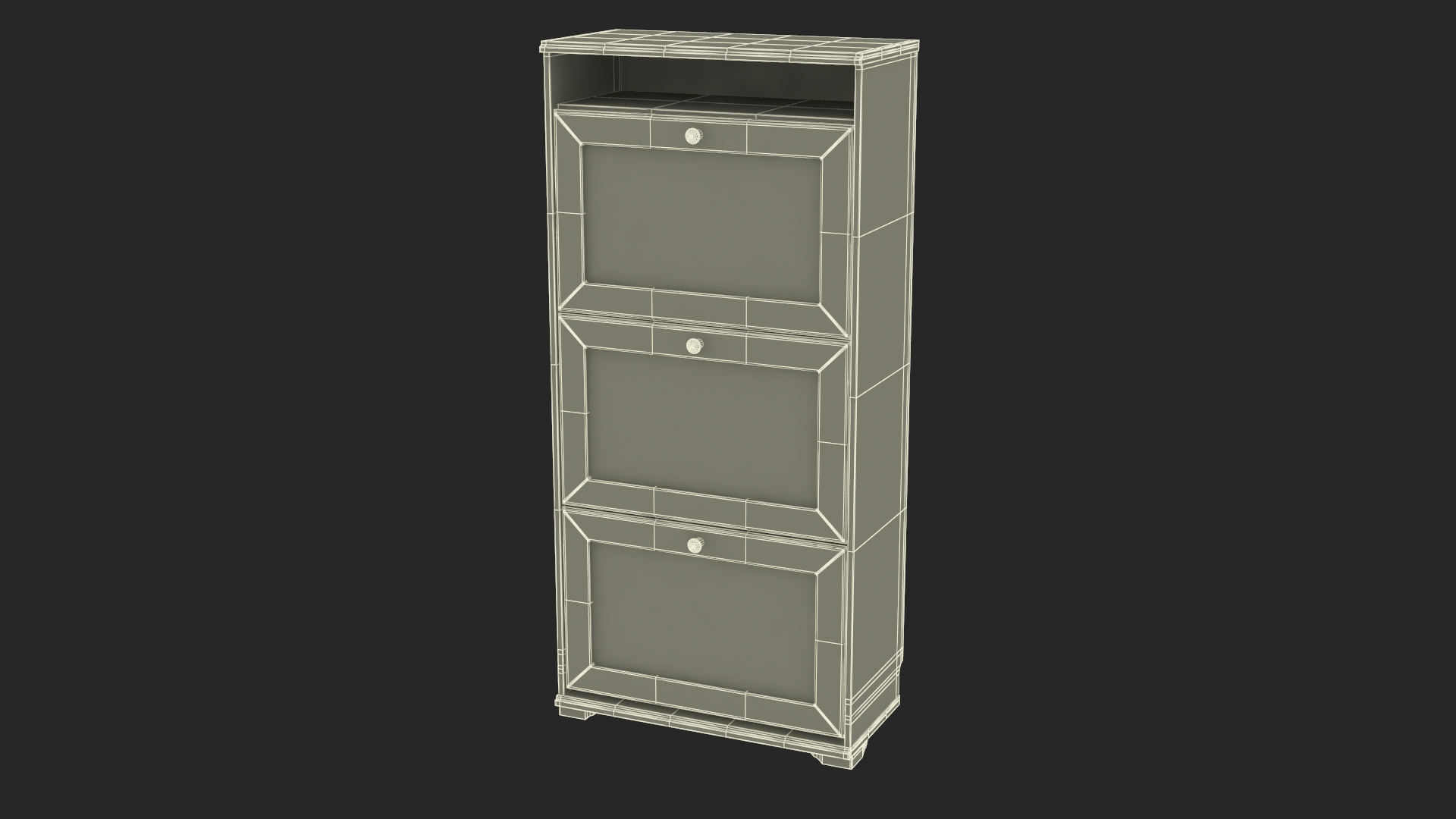 Brusali shop bookcase brown