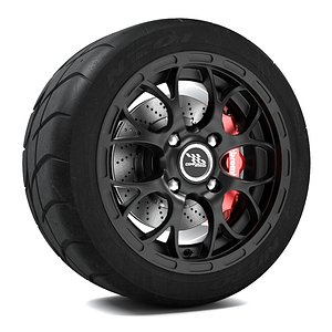 3dsmax compomotive cxr rim nitto