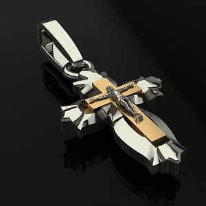 Cross with Jesus Christ