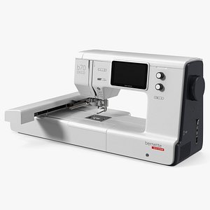 Embroidery Machine Bernette b70 Deco Screen Off 3D model