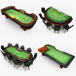 Casino Tables - Green
