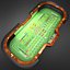 Stoliki kasynowe - zielone