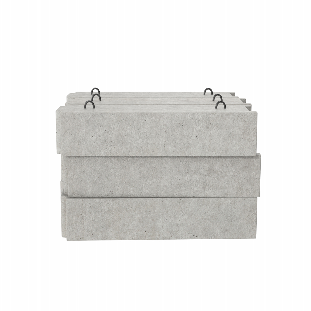 3D Stacked Concrete Blocks - TurboSquid 2028018