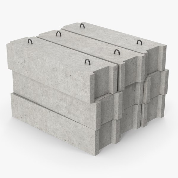 Stacked Concrete Blocks 3D 모델 - TurboSquid 2028018