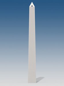 buenos aires obelisk 3D model