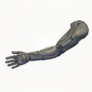 Tactical arm 3D model