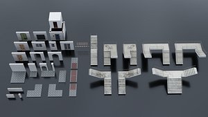 3D The Old Hotel Generator