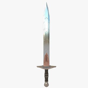 3D Sword concept model