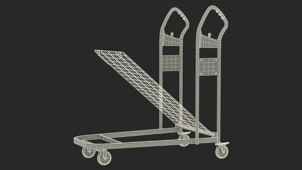 modelo 3d Carro plano de carga - TurboSquid 2037620