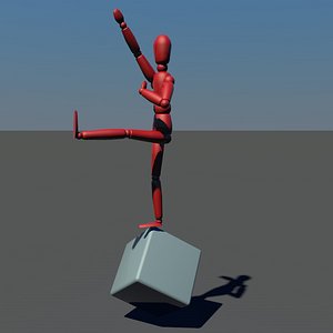 stick man 3d model