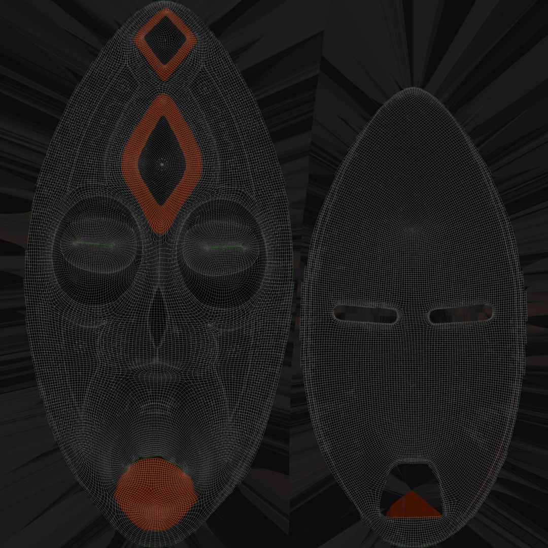 3D African Mask Collection model https://p.turbosquid.com/ts-thumb/Hv/n3XThZ/SA/uvw_011/jpg/1622048027/1920x1080/fit_q87/f064d38e606daad72bffda7e9cf79391dd093c87/uvw_011.jpg
