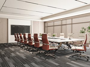 Meeting room office room 3D model