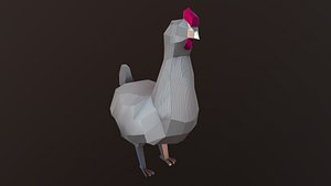 3D chicken model