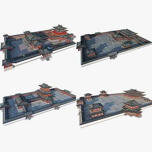 3D model chinese palace