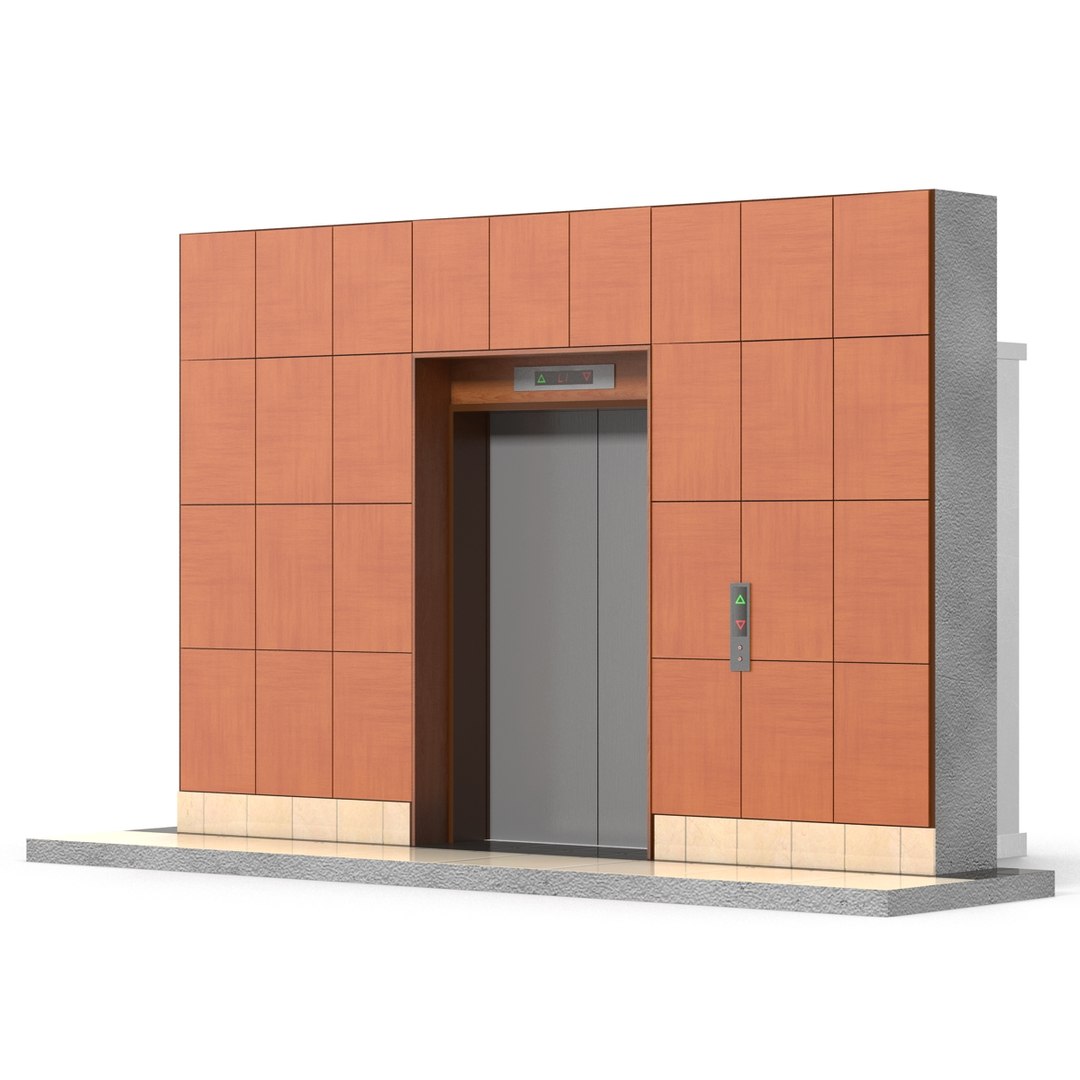 Lift Interior 2 3D model preview