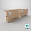 3D Cardboard Box 7 Collection