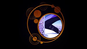 Circles Mirror 3D model