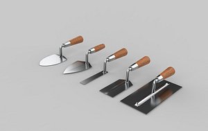 3D Masonry trowel 3D model model