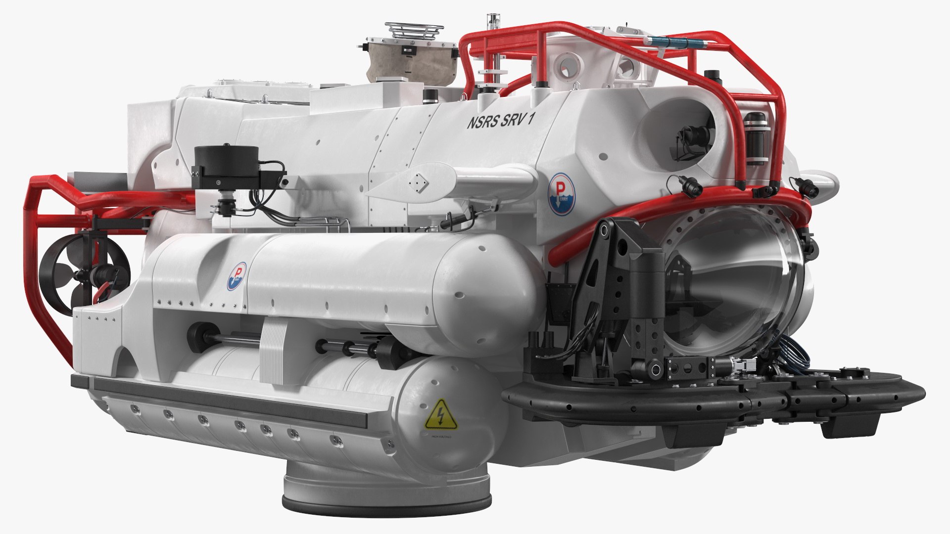 3D NATO Submarine Rescue System - TurboSquid 1771807