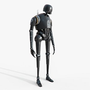 3d star wars k-2so droid