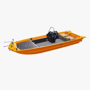 3D pbr fishing carp model