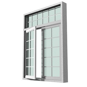 3d window model