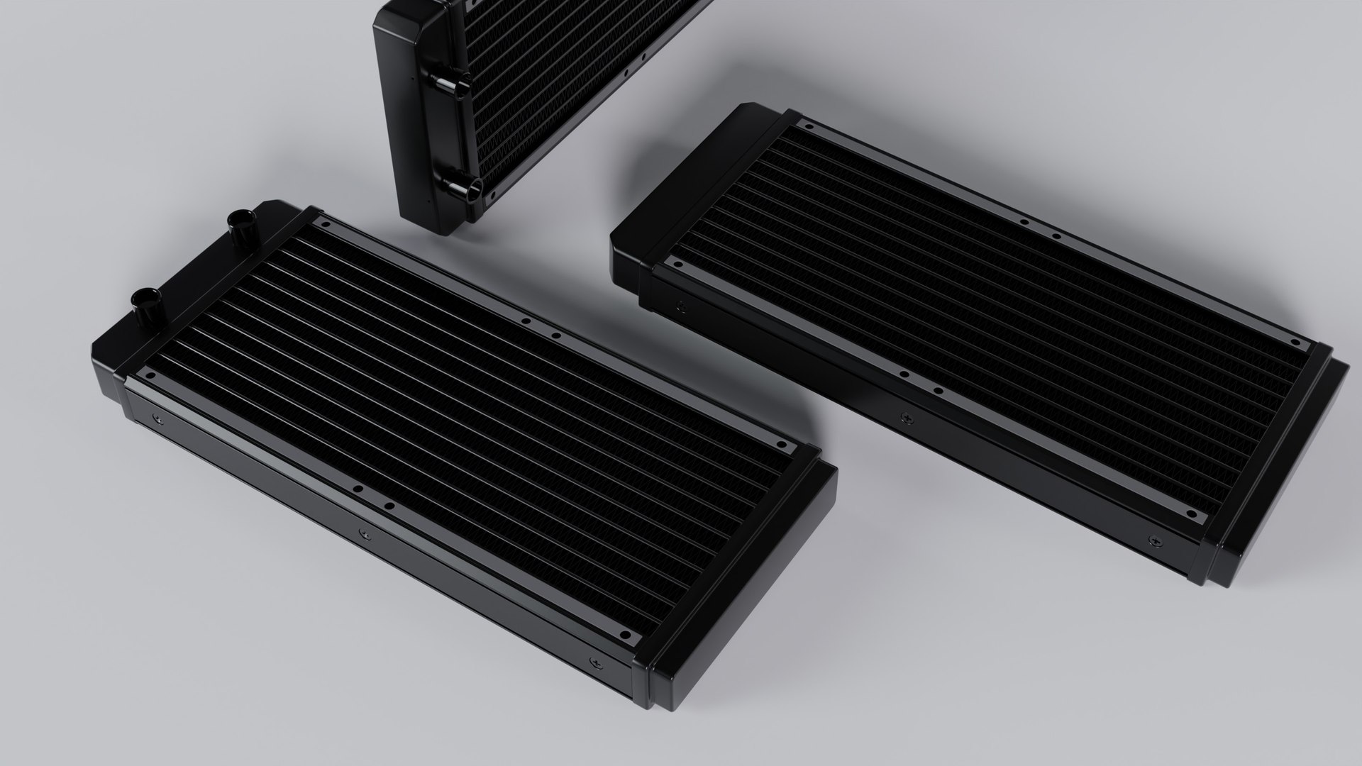 3D Model Water Cooling Radiator - 240 Mm - TurboSquid 1997322
