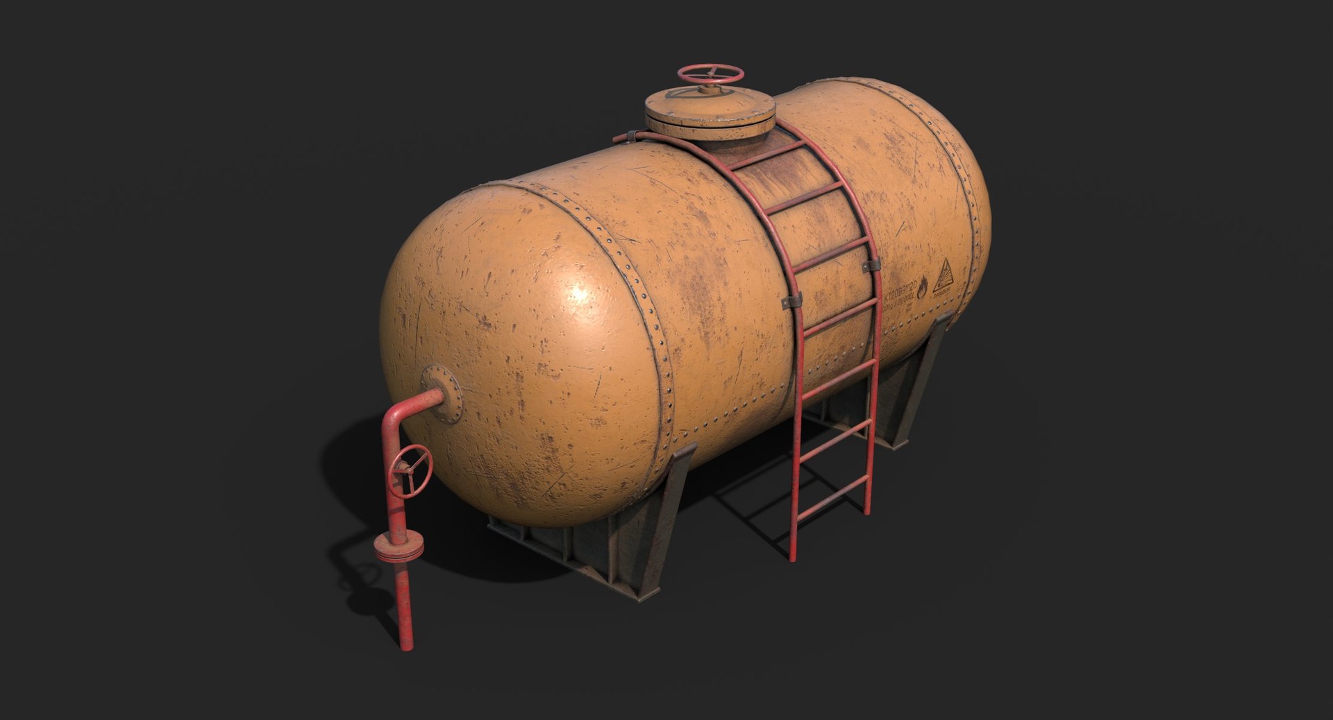 Tank Container 3D Model - TurboSquid 1368860