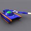 tank retron animation 3d model