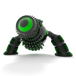 3D Robot Rabby