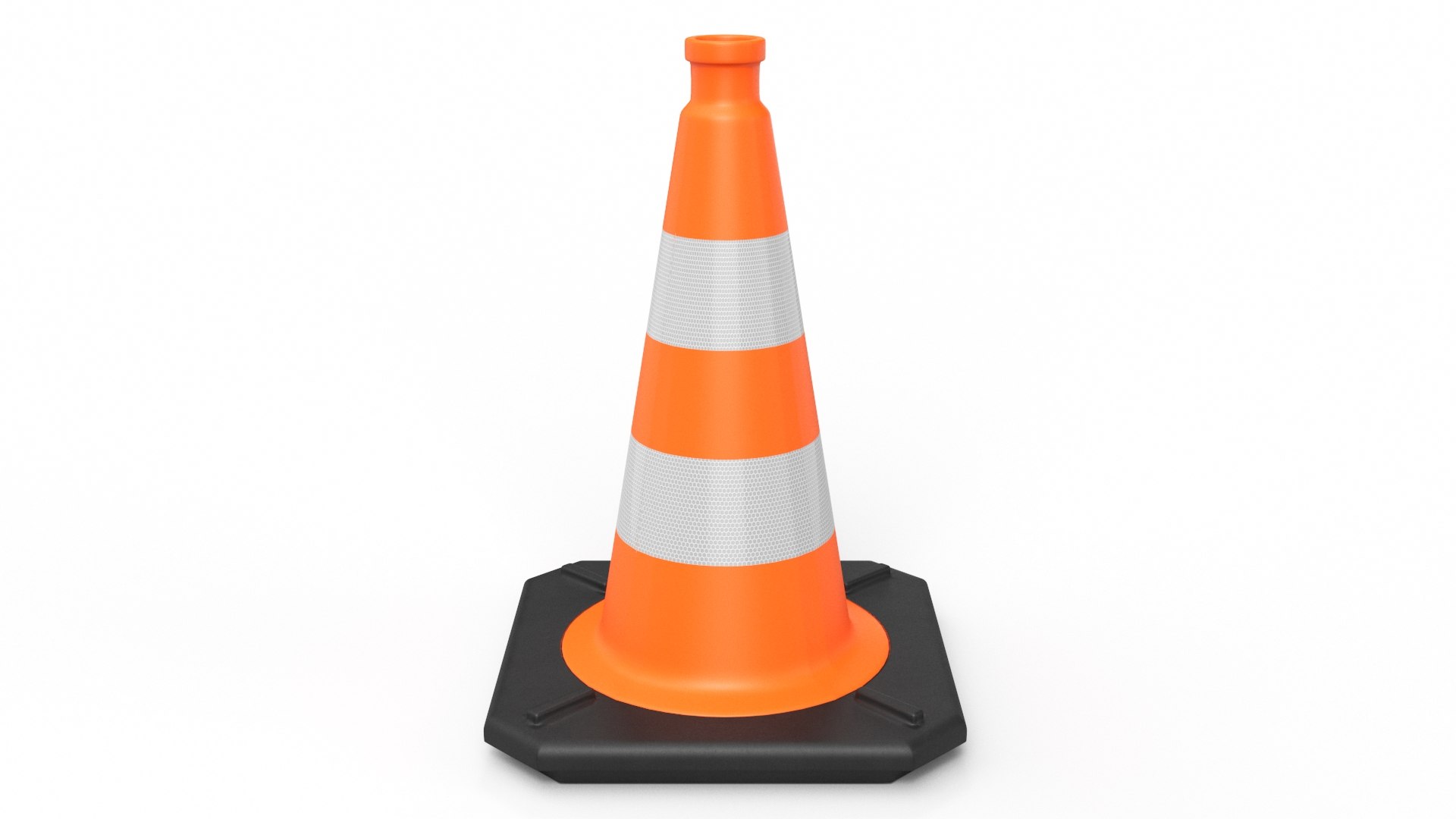Traffic Cone 50cm Orange 3D Model - TurboSquid 1878257