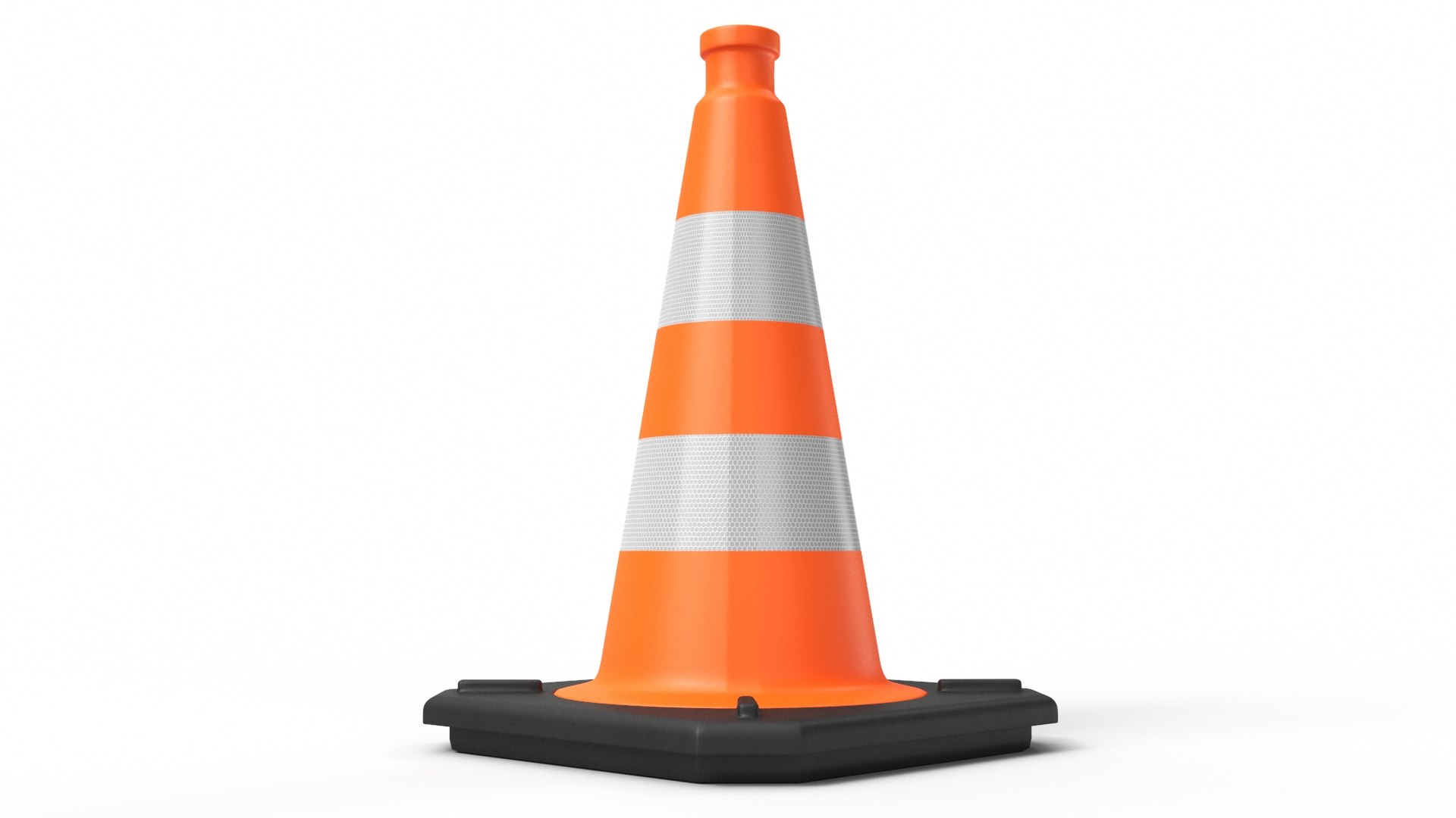 Traffic Cone 50cm Orange 3D Model - TurboSquid 1878257