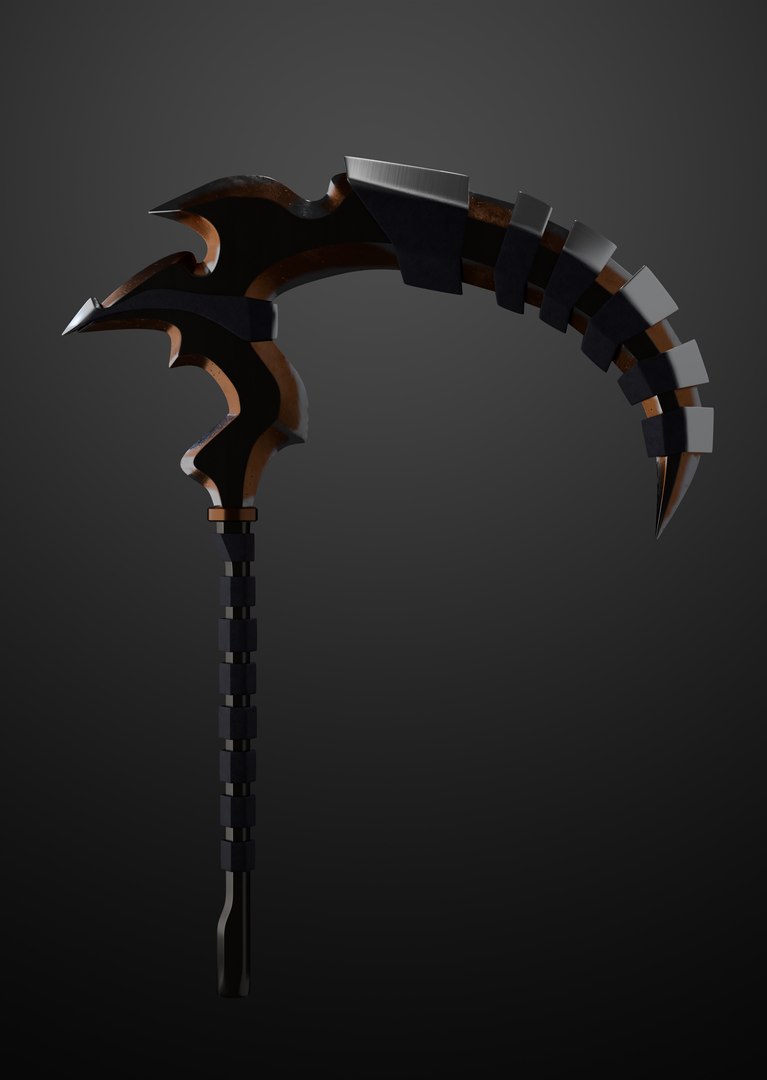 3D Model Scythe - TurboSquid 2195046