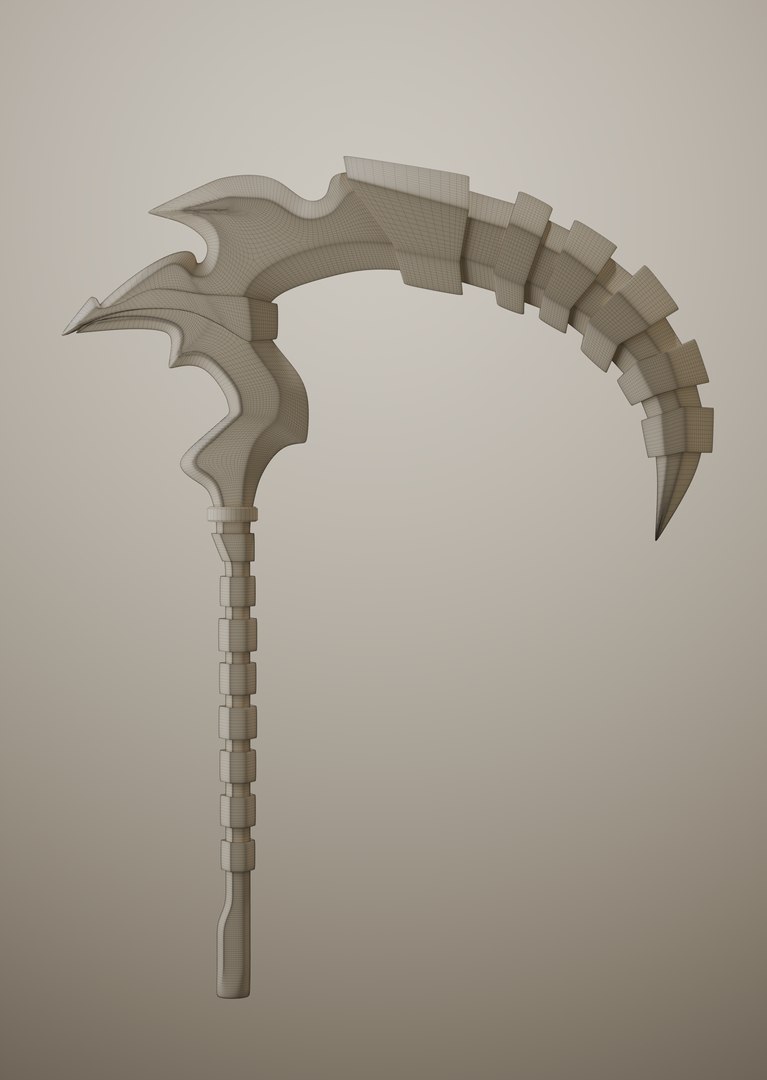 3d Model Scythe - Turbosquid 2195046